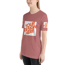 Lade das Bild in den Galerie-Viewer, Cool Kurzärmeliges T-Shirt Damen/Frauen selbst gestalten und bedrucken
