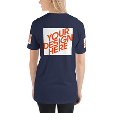 Lade das Bild in den Galerie-Viewer, Cool Kurzärmeliges T-Shirt Damen/Frauen selbst gestalten und bedrucken
