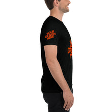 Lade das Bild in den Galerie-Viewer, Kurzärmeliges T-Shirt Tri-Blend Herren/Männer selbst gestalten und bedrucken

