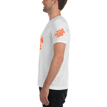 Lade das Bild in den Galerie-Viewer, Kurzärmeliges T-Shirt Tri-Blend Herren/Männer selbst gestalten und bedrucken
