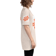 Lade das Bild in den Galerie-Viewer, Tri-Blend Track-Shirt Damen/Frauen selbst gestalten und bedrucken
