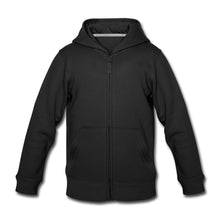 Lade das Bild in den Galerie-Viewer, Kinder Premium Kapuzenpulli mit Reißverschluss Zip Hoodie selbst gestalten und bedrucken
