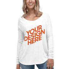 Lade das Bild in den Galerie-Viewer, Langärmeliges Damen T-Shirt GTS80679 selbst gestalten und bedrucken
